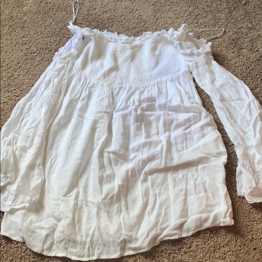 off the shoulder dress